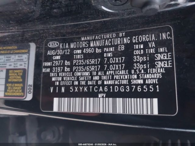 Kia Sorento Lx Image 5