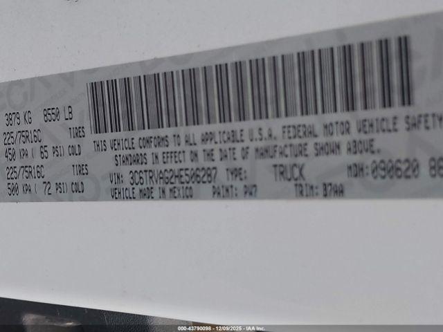 Ram Promaster Low Roof 136 Wb Image 7