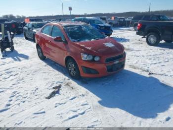  Salvage Chevrolet Sonic
