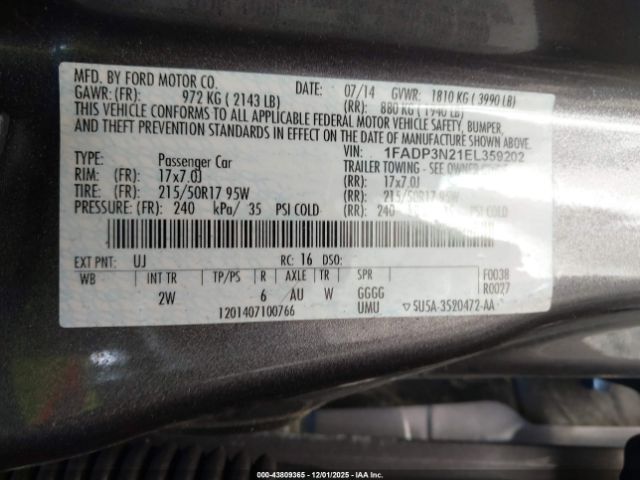 Ford Focus Titanium Image 4