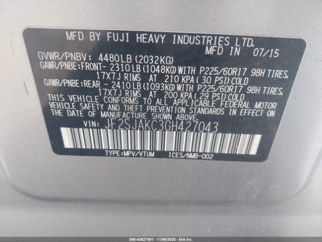 Subaru Forester 2.5i Limited Image 14