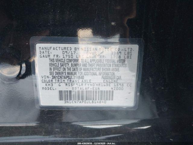 Nissan Versa 1.6 S Image 8