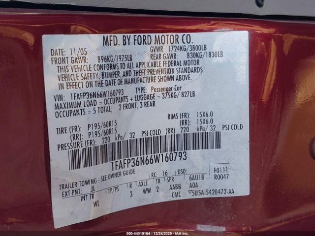 Ford Focus Zxw Image 7