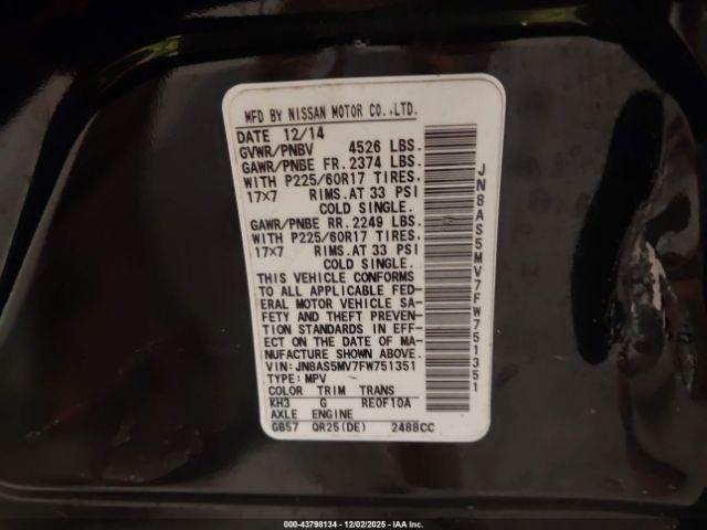 Nissan Rogue S Image 14