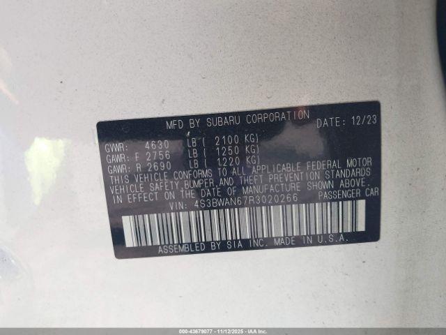 Subaru Legacy Limited Image 3