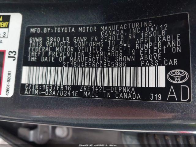 Toyota Corolla Le Image 3