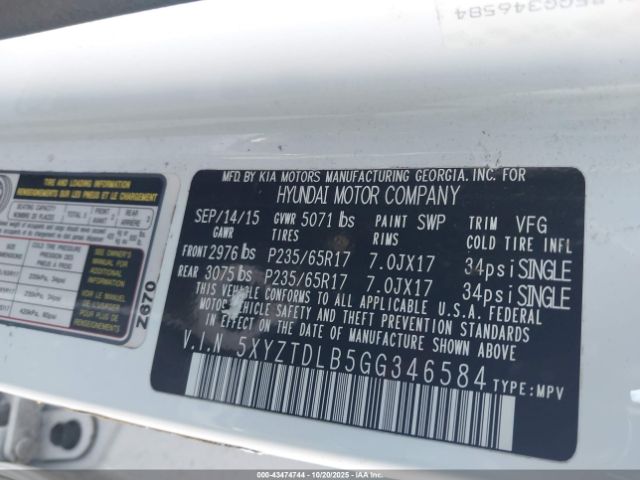 Hyundai SANTA FE 2.4l Image 7