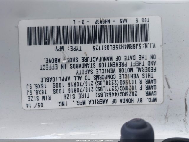 Honda CR-V Lx Image 9