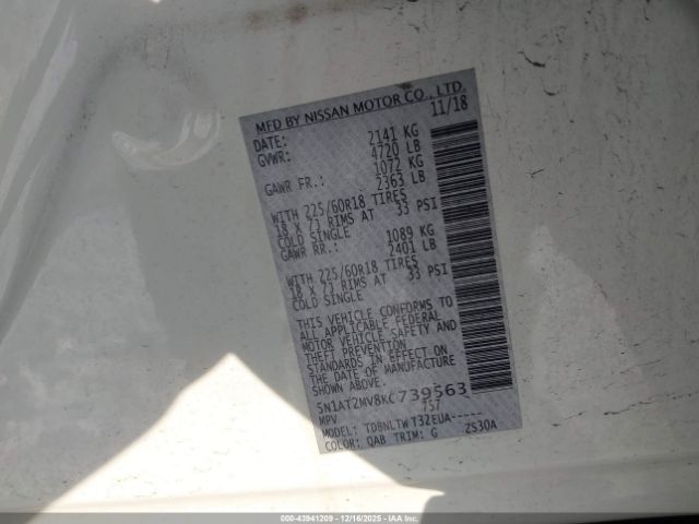 Nissan Rogue Sv Image 9