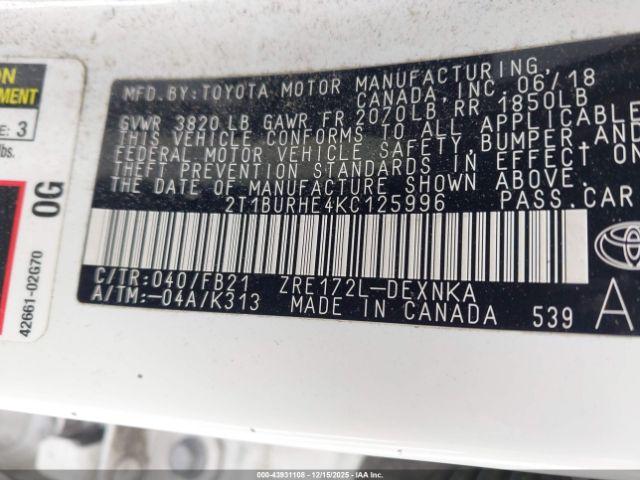 Toyota Corolla Le Image 8