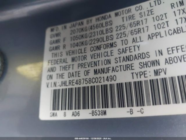 Honda CR-V Ex-l Image 5