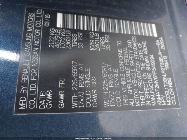 Nissan Rogue S Image 16