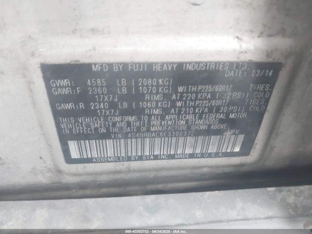 Subaru Outback 2.5i Image 5