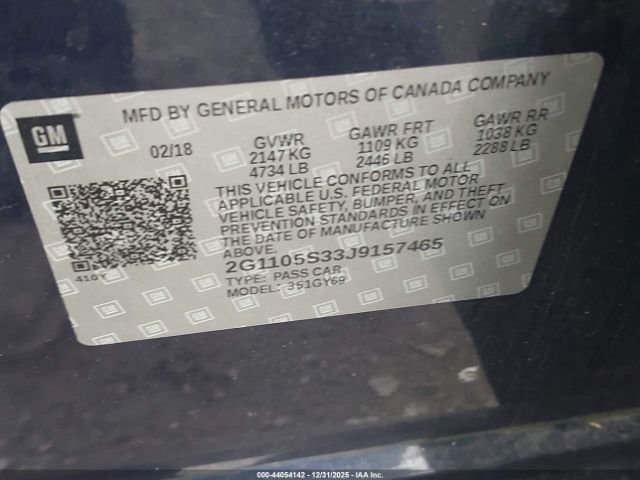 Chevrolet Impala 1lt Image 9