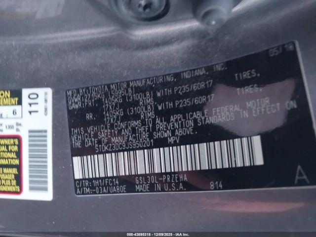 Toyota Sienna Le 8 Passenger Image 2