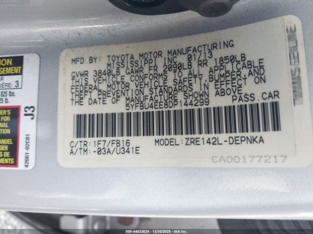 Toyota Corolla Le Image 7