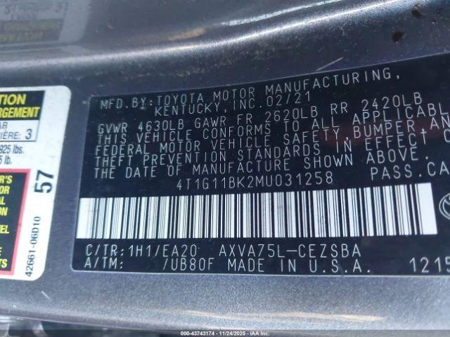 Toyota Camry Se Awd Image 6