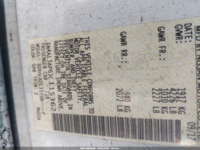 Nissan Altima 2.5 Sr Image 7